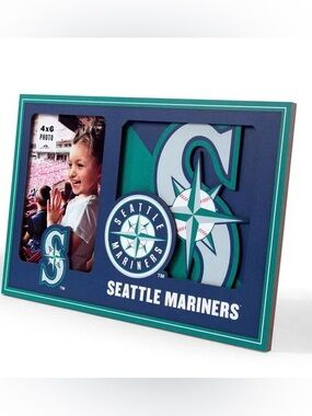 MLB Seattle Mariners Photo Frame - Teal, Navy & White